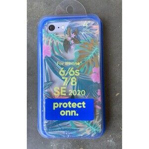 Protect Onn Tropical Design Gel iPhone Case for 6/6s/7/8 & SE iPhones - NEW!